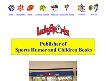 Tablet Screenshot of luckysports.net