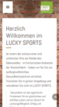 Mobile Screenshot of luckysports.eu